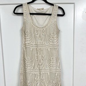 Urban Outfitters Staring at Stars Off-White Dress